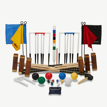 Championship Croquet Set - 6 Player - Crockett Spiel Komplett - Absolutes Top