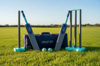 Cricket Ram Sets - Strapazierfähiges leichtes Crazy Cricket Style Set für Training, Cricket Matches, Garten, Strand oder Park