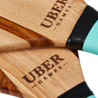 Premium Beach Tennis Set - Brasilianisches Frescobol - in luxus Tasche