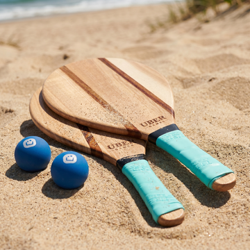 Premium Beach Tennis Set - Brasilianisches Frescobol